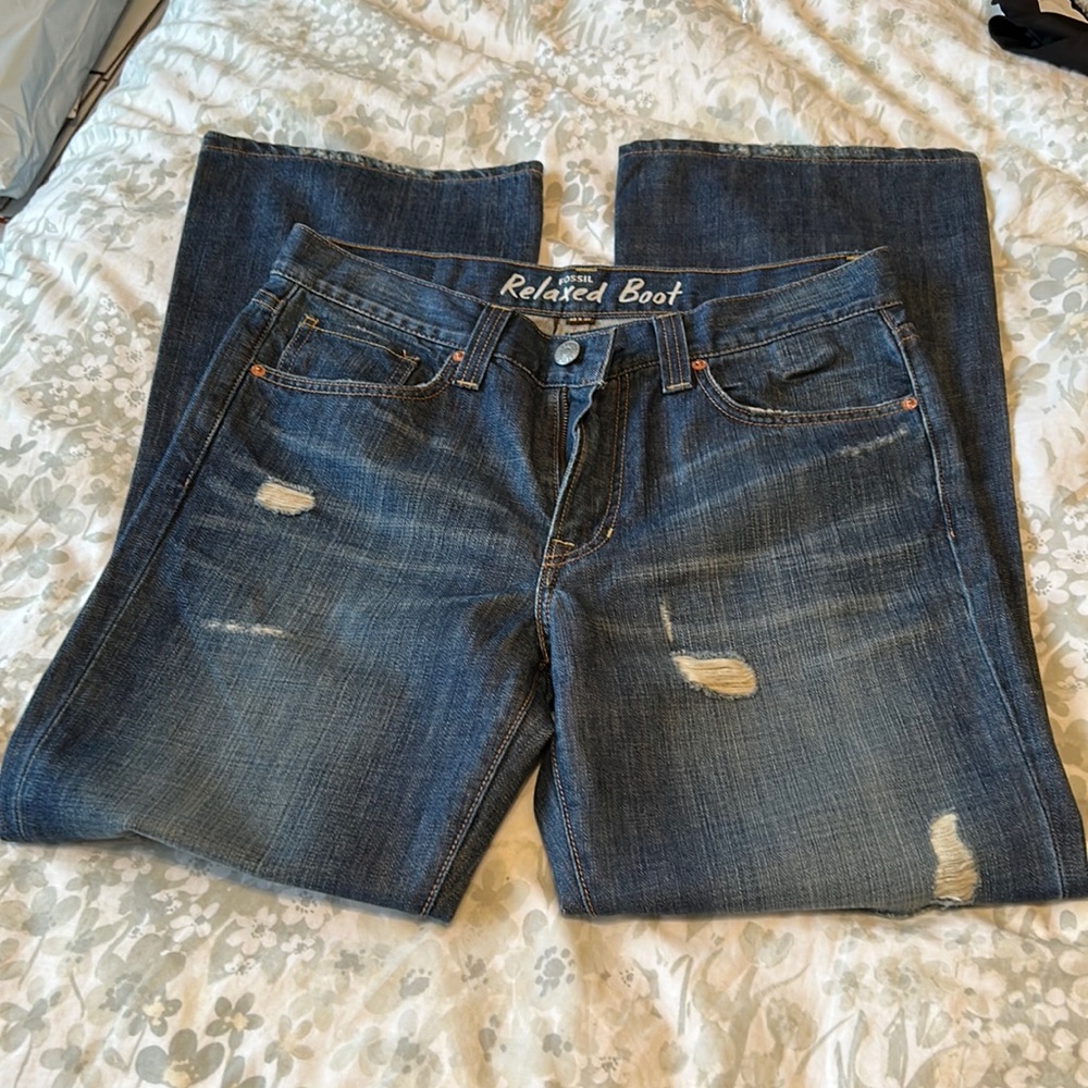 Fossil relaxed boot, men’s jean, 32x30